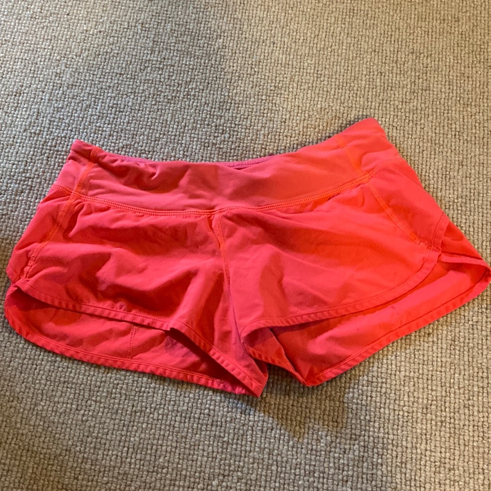 Lululemon speed shorts